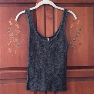 Free People Crochet Tank Top